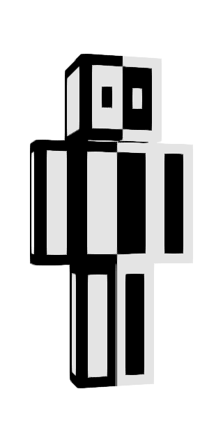 Monochrome Classic #aae8 Minecraft skin avatar