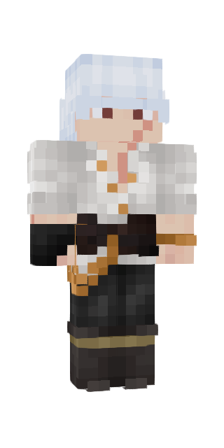 White Classic #ab58 Minecraft skin avatar