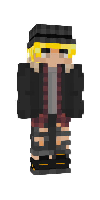 Monochrome Slim #ab72 Minecraft skin avatar