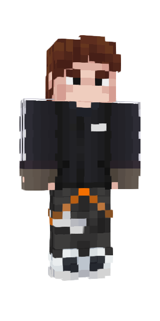 Black Classic #ab8f Minecraft skin avatar