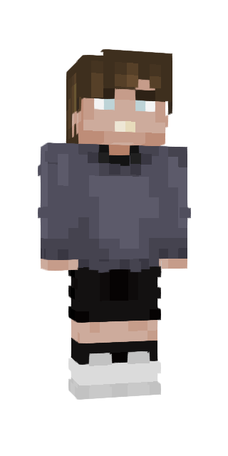 Black Slim #ac37 Minecraft skin avatar