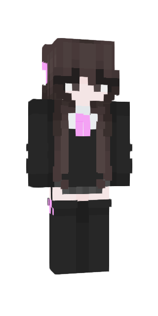 Monochrome Slim #acd6 Minecraft skin avatar