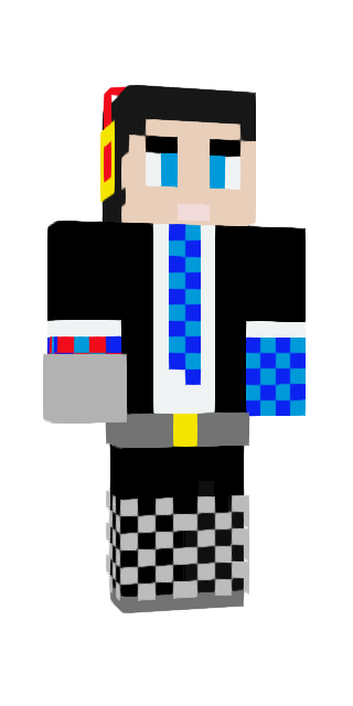 Black Classic #b070 Minecraft skin avatar