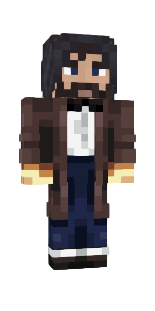 Black Classic #b0f3 Minecraft skin avatar