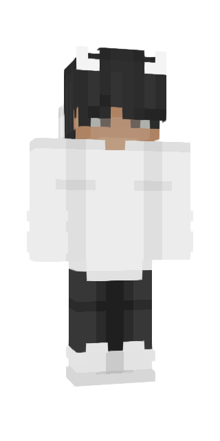 Monochrome Classic #b2d6 Minecraft skin avatar