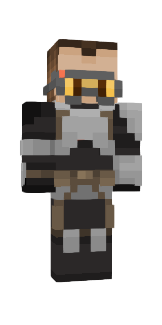 Monochrome Classic #b44d Minecraft skin avatar