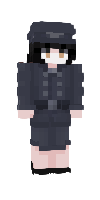 Black Slim #b692 Minecraft skin avatar