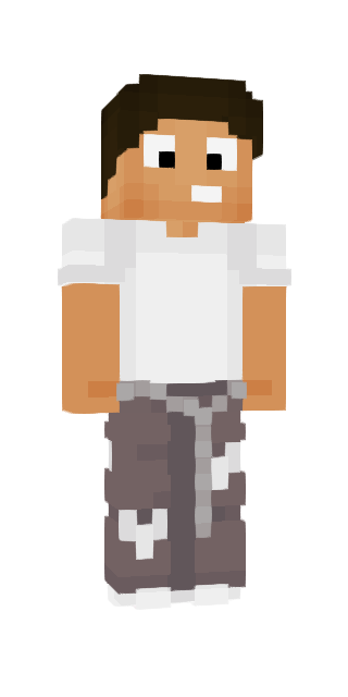 White Slim #b703 Minecraft skin avatar