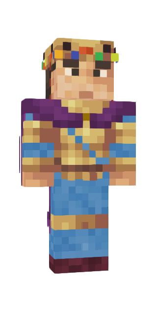 Colorful Classic #b864 Minecraft skin avatar