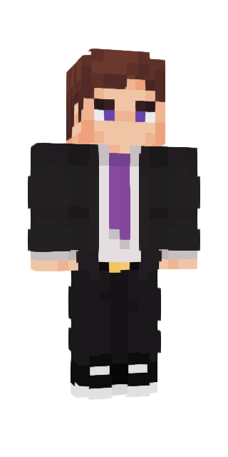 Black Classic #baff Minecraft skin avatar