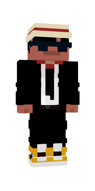 Black Slim #bb15 Minecraft skin avatar