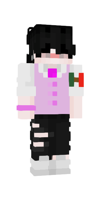 White Slim #bb70 Minecraft skin avatar