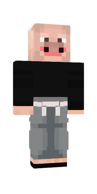 Black Classic #bc6d Minecraft skin avatar