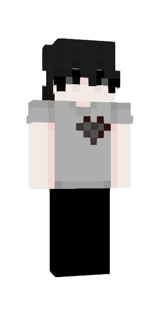 Black Slim #bd54 Minecraft skin avatar