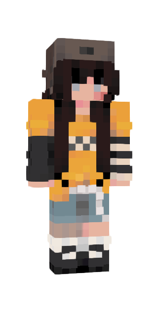Black Slim #bdf7 Minecraft skin avatar