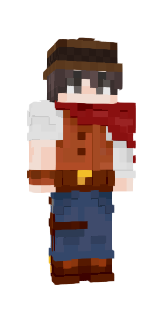 Colorful Slim #be0f Minecraft skin avatar