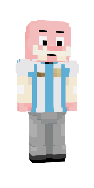 Colorful Slim #bef4 Minecraft skin avatar