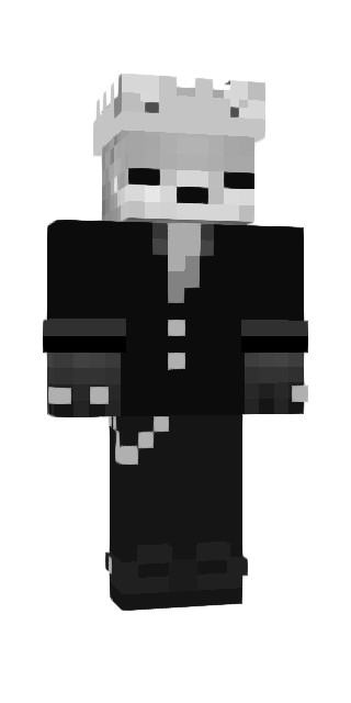 Monochrome Classic #bf52 Minecraft skin avatar
