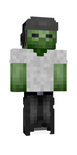 Monochrome Classic #c0f1 Minecraft skin avatar