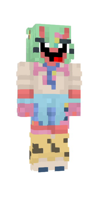Colorful Slim #c11c Minecraft skin avatar