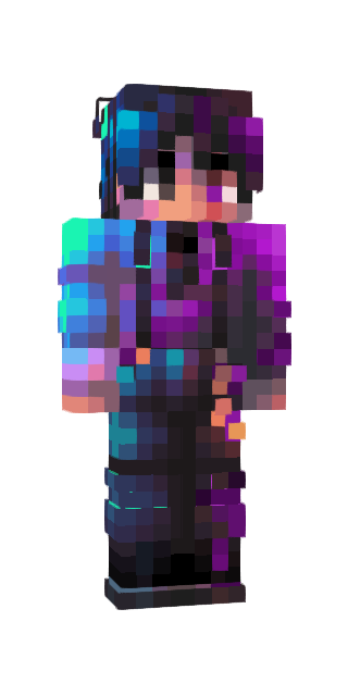 Black Slim #c35a Minecraft skin avatar