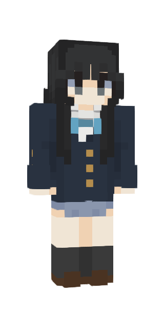 Black Slim #c42b Minecraft skin avatar