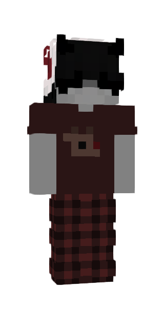 Black Slim #c46c Minecraft skin avatar