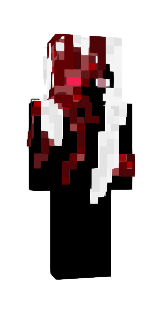Monochrome Slim #c85c Minecraft skin avatar