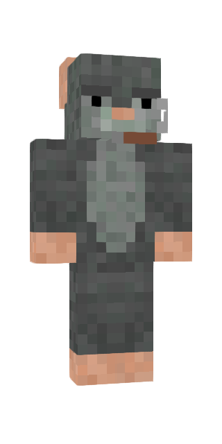 Monochrome Classic #c9aa Minecraft skin avatar