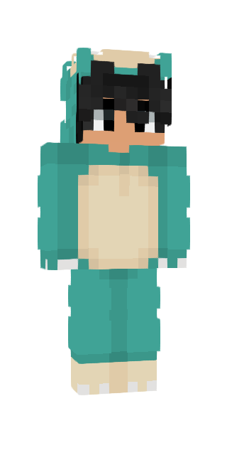 Colorful Slim #cb11 Minecraft skin avatar