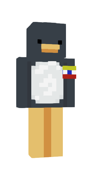 Black Slim #cb6c Minecraft skin avatar