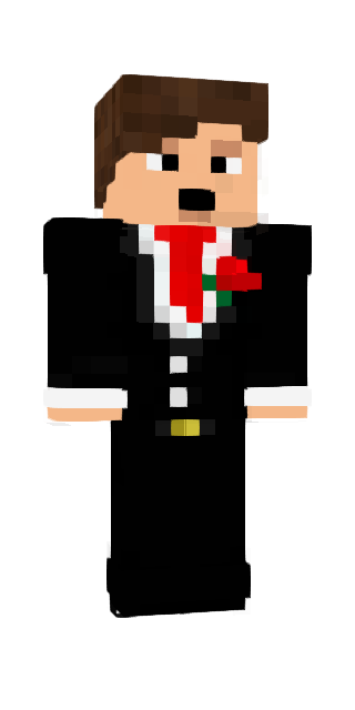 Black Classic #ccc9 Minecraft skin avatar