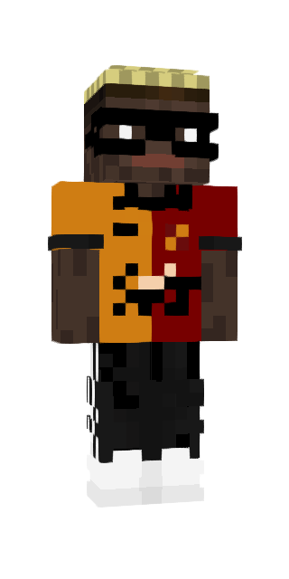 Black Slim #cda2 Minecraft skin avatar
