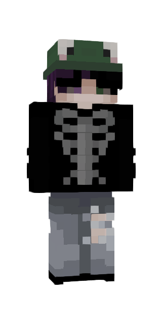 Dark Slim #ce6d Minecraft skin avatar