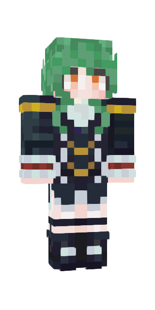 Black Classic #cf08 Minecraft skin avatar