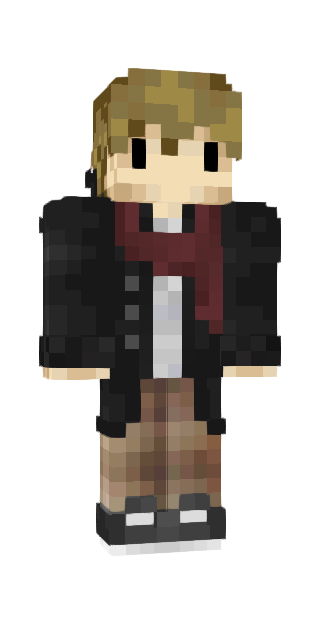 Black Classic #cf0a Minecraft skin avatar