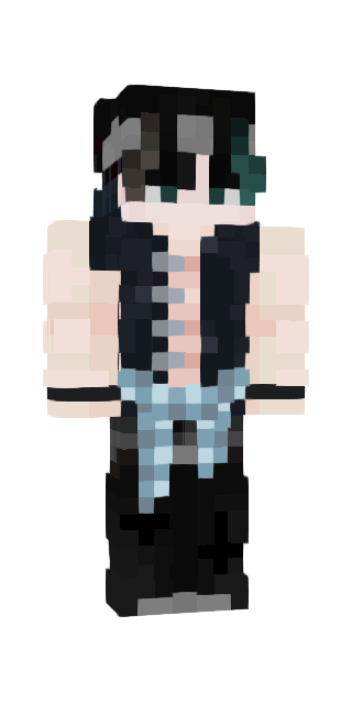 Black Classic #d05f Minecraft skin avatar