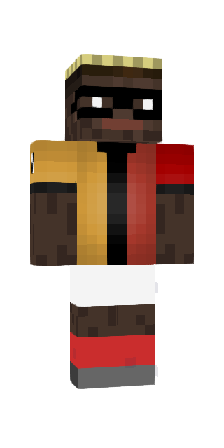 Black Classic #d0d7 Minecraft skin avatar