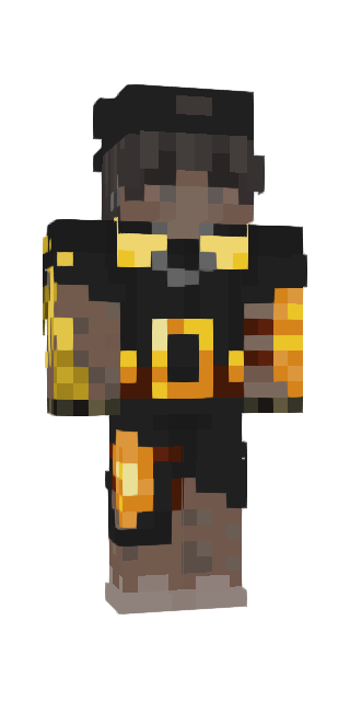 Black Classic #d0e1 Minecraft skin avatar