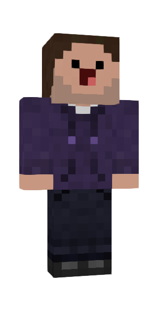 Black Classic #d2b2 Minecraft skin avatar