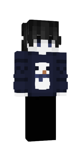 Dark Slim #d3a9 Minecraft skin avatar