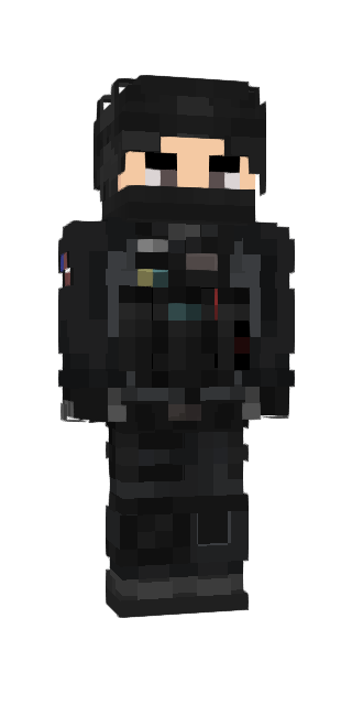 Dark Slim #d43f Minecraft skin avatar