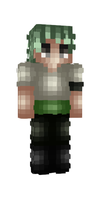 Black Slim #d445 Minecraft skin avatar