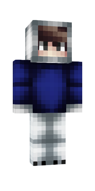 Black Classic #d49d Minecraft skin avatar