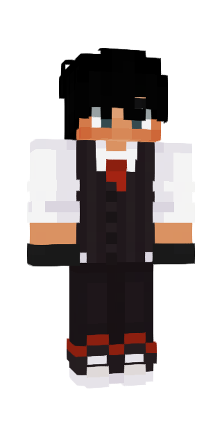 Black Classic #d50d Minecraft skin avatar