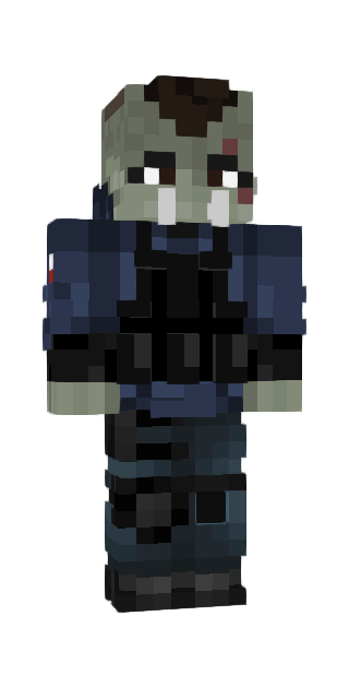 Dark Classic #d640 Minecraft skin avatar