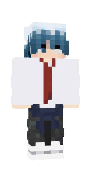 White Classic #d70f Minecraft skin avatar