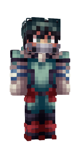 Black Classic #d925 Minecraft skin avatar