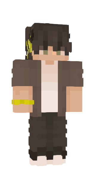 Black Classic #d92a Minecraft skin avatar
