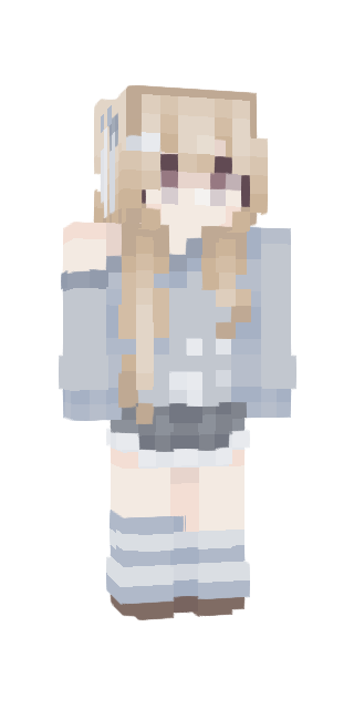Light Slim #da39 Minecraft skin avatar
